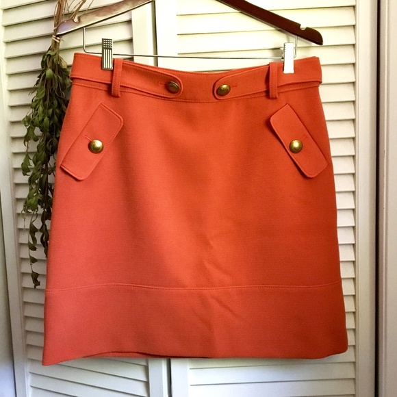 Brooks Brothers Dresses & Skirts - {Brooks Brothers} Lined Burnt Orange Pencil Skirt